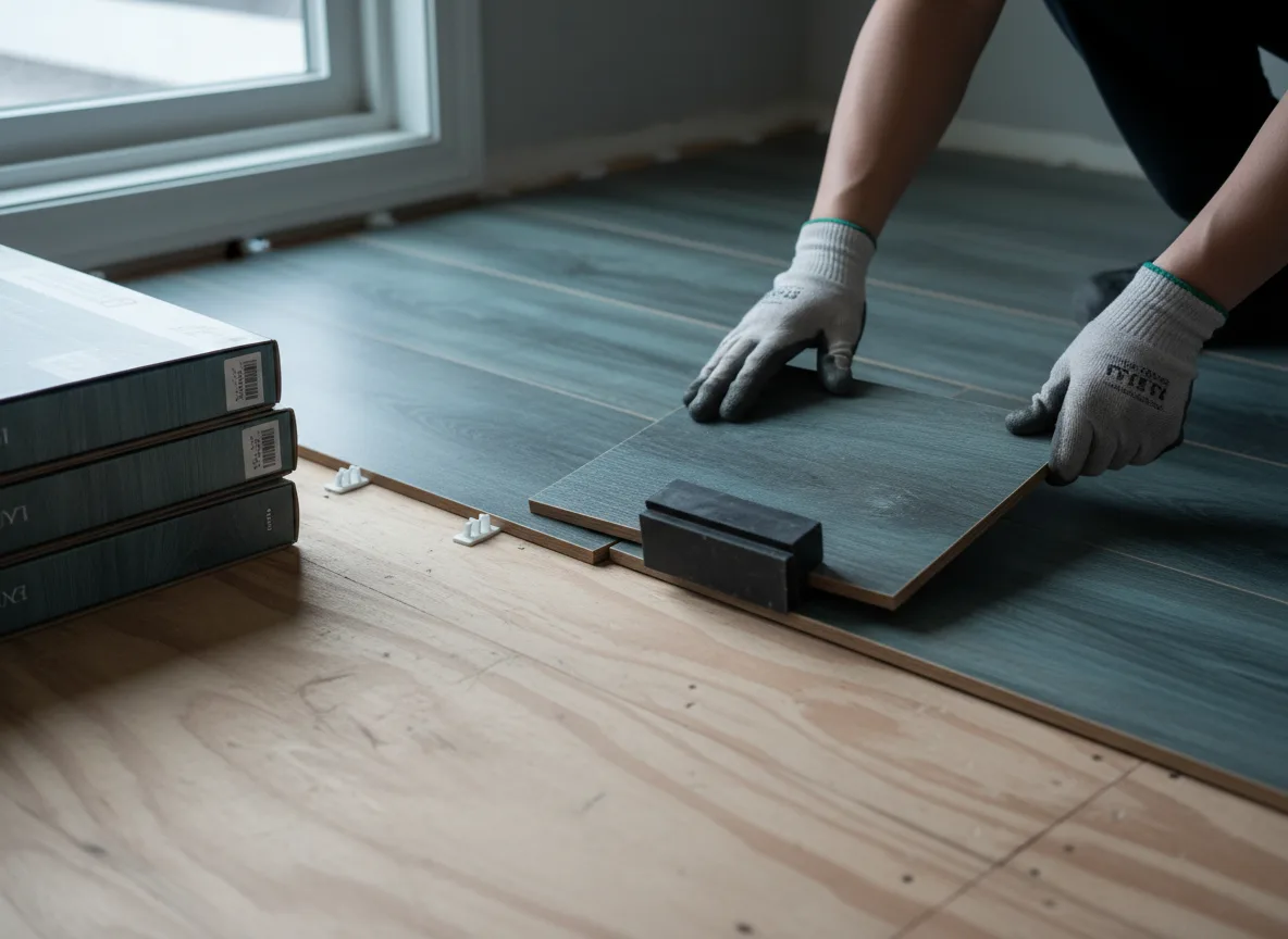 Luxury Vinyl Plank Installation company in Junedale, PA